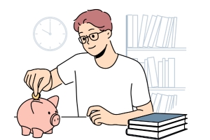 フィリピン留学はコストが安い（イメージ）