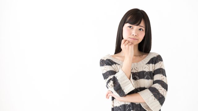 疑問に思う女性（フィリピン留学、アラサー社会人の2ヵ月の英語力の変化は？）
