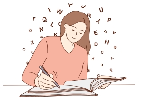 英語のライティングレッスン